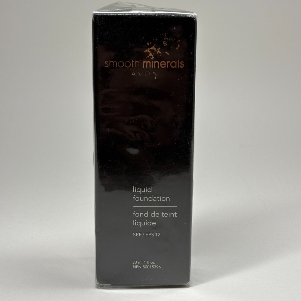 NEW Avon Smooth Minerals Liquid Foundation 1 fl oz SPF 12 D101 NUDE NOSâ 2015